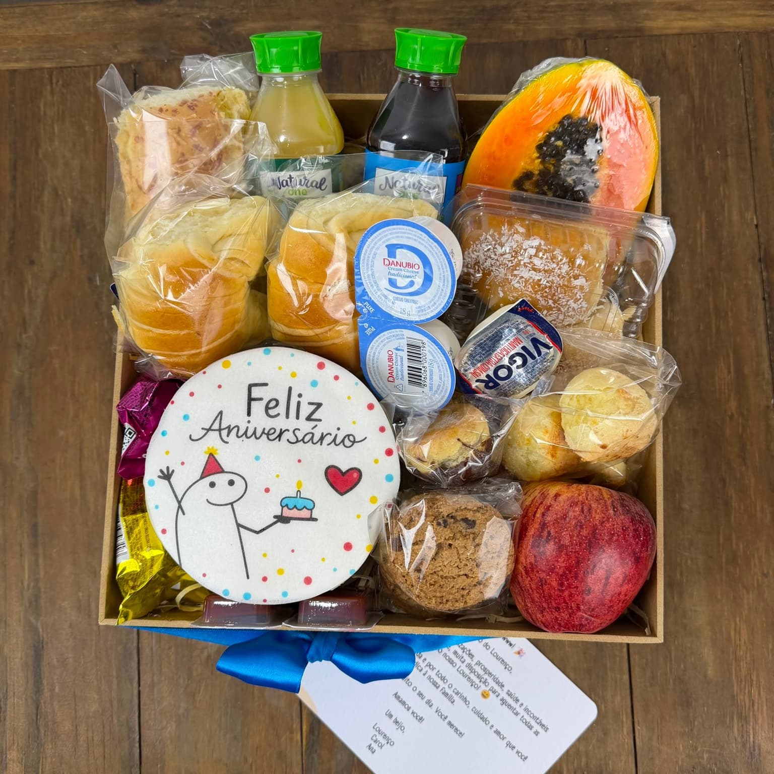 Café da Manhã Feliz Aniversário